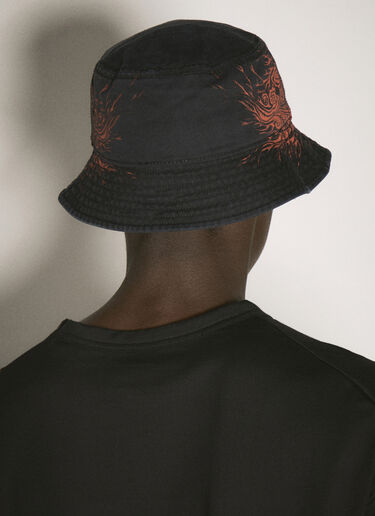 Y-3 JFA Logo Patch Bucket Hat Black yjf0158017