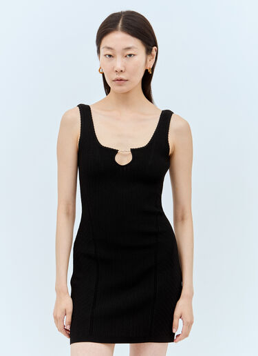 Jacquemus La Mini Robe Sierra Mini Dress Black jac0258017