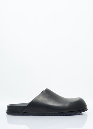 Rick Owens Leather Mules Brown ric0157016