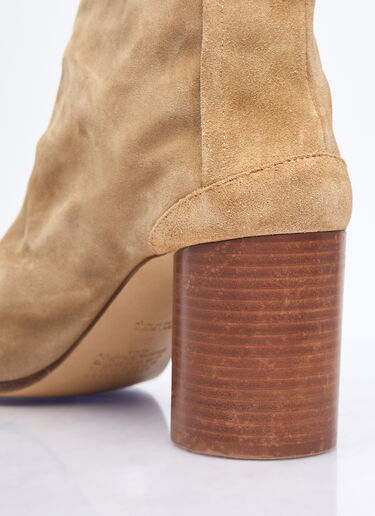 Maison Margiela Tabi Ankle Boots Beige mla0255019