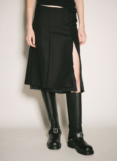 Our Legacy Clasp Skirt Black our0258004