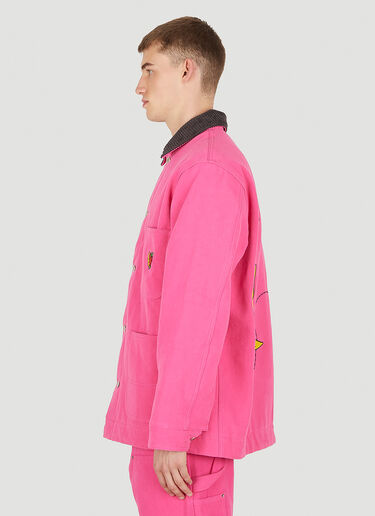 Sky High Farm Workwear Workwear Canvas Chore Jacket Pink skh0350014