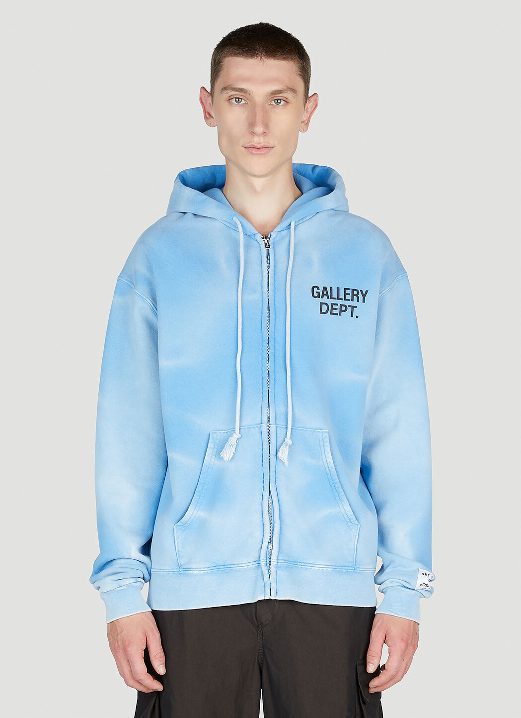 Gallery Dept. Tie-Dye Hooded Sweatshirt in Blue | LN-CC®
