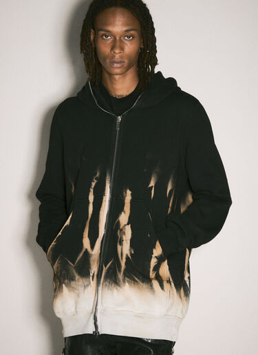 Rick Owens DRKSHDW Gimp Hooded Sweatshirt Black drk0158003