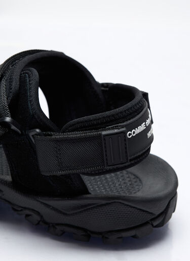 Comme des Garçons Homme Touch-Fastening Strap Sandals Black cdh0156018