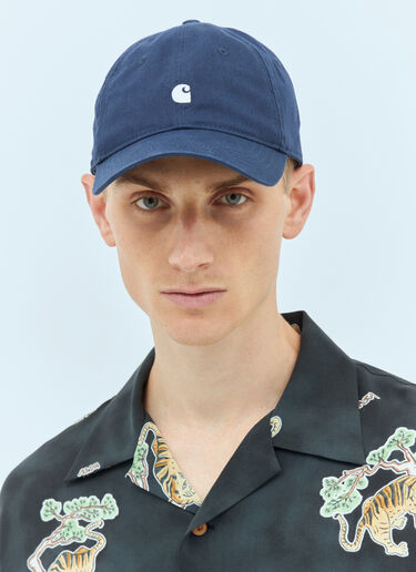 Carhartt WIP Madison Logo Baseball Cap Navy wip0157004