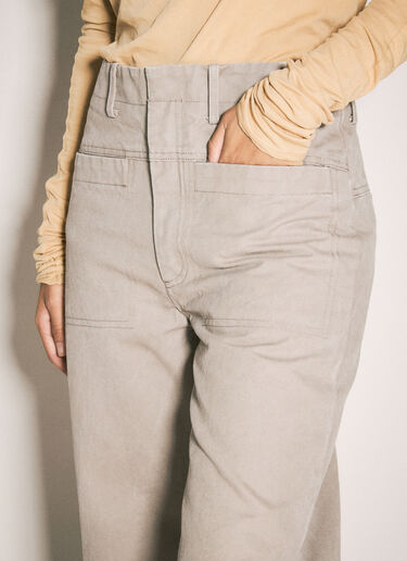 Entire Studios Heavy Canvas Pants Grey ent0257020