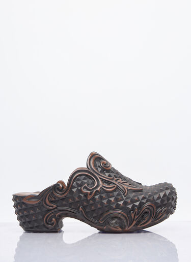 Y/Project Melissa Court Clogs Brown ypr0358018