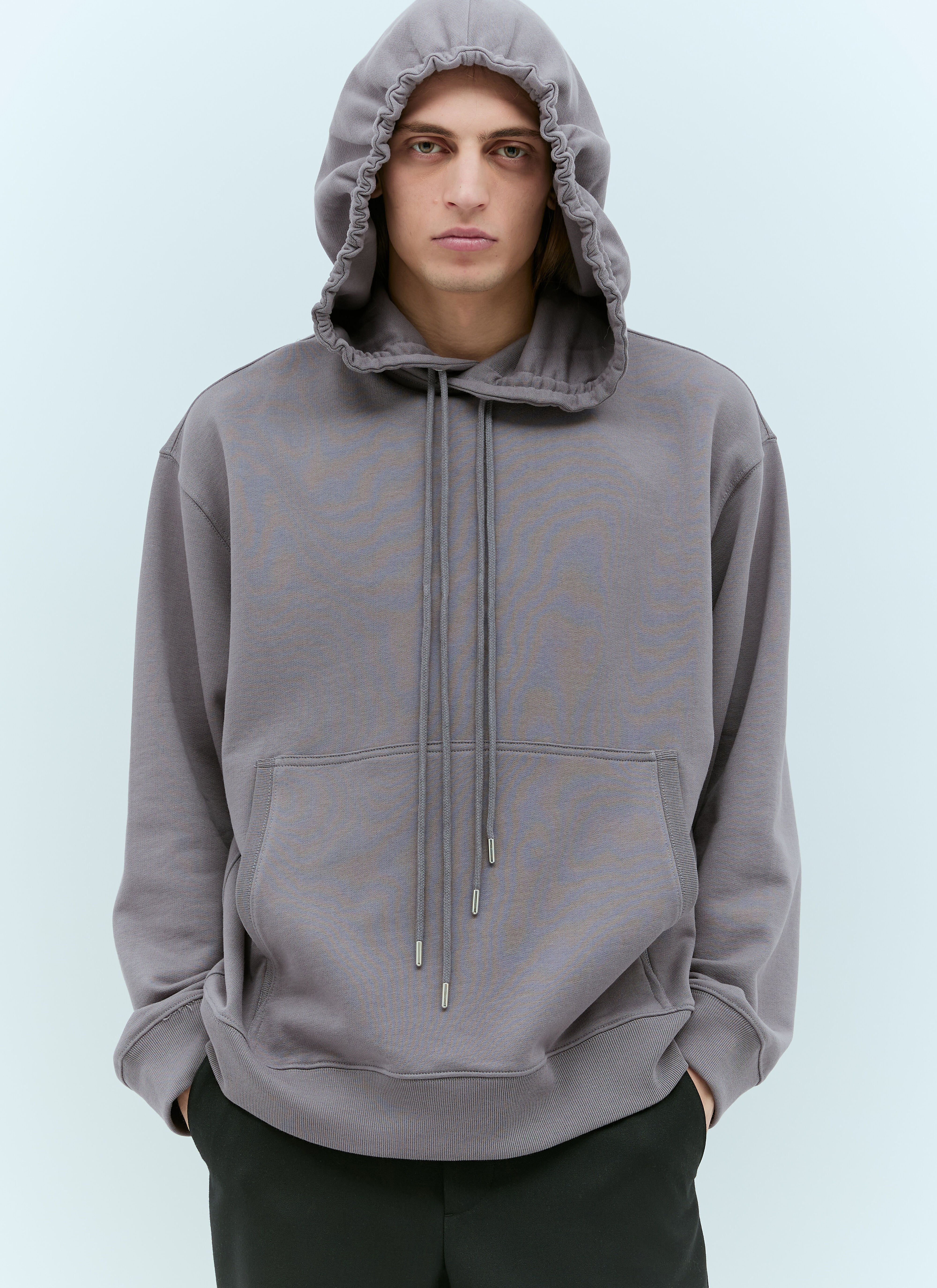 Dries Van Noten Hooded Sweatshirt Grey dvn0156010