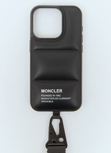 Moncler Nakoa Case For Iphone 15 Pro Black mon0157058