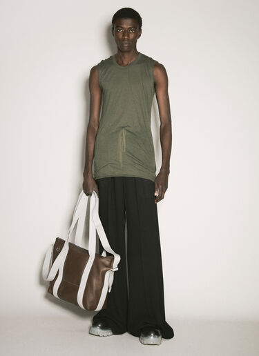 Rick Owens Jersey Tank Top Green ric0157002