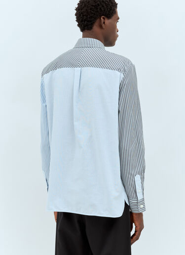 A.P.C. Erwann Striped Shirt Blue apc0157002