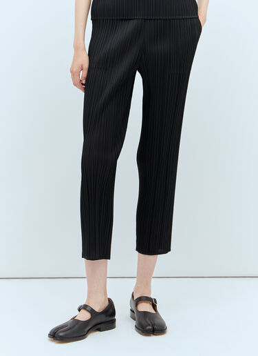 Pleats Please Issey Miyake Pleated Pants Black plp0256010