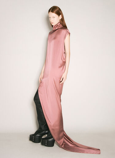 Rick Owens EDFU T Maxi Dress Pink ric0258002