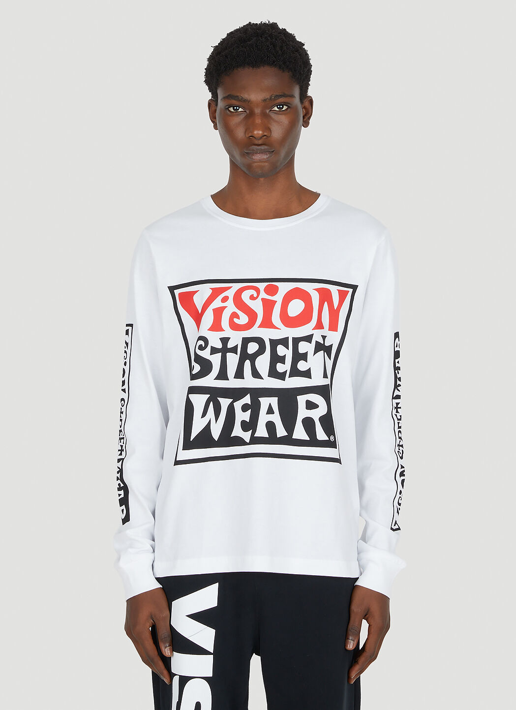 Vision Street Wear Wavy OG Box Logo T-Shirt in White | LN-CC®