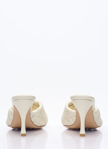 Bottega Veneta Blink Heeled Mules Cream bov0257021