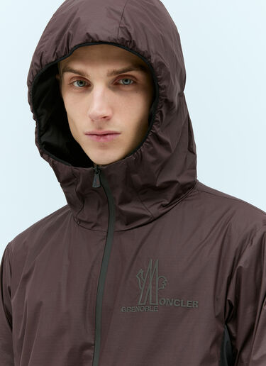 Moncler Grenoble Bissen Hooded Jacket Brown mog0157003