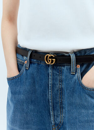 Gucci GG Marmont Thin Belt Grey guc0257038