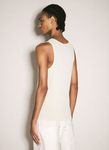 Entire Studios Ribbed Tank Top Cream ent0157019