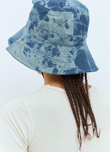 GANNI Fisherman Bucket Hat Blue gan0257064