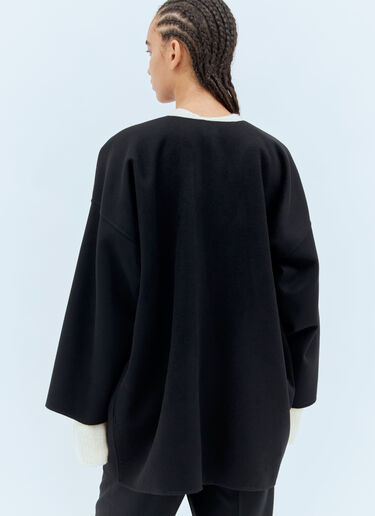 The Row Raj Cashmere Jacket Black row0257007