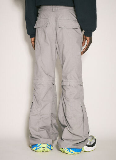 Balenciaga Flared Cargo Pants Grey bal0157020