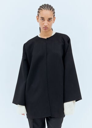 The Row Raj Cashmere Jacket Black row0257013