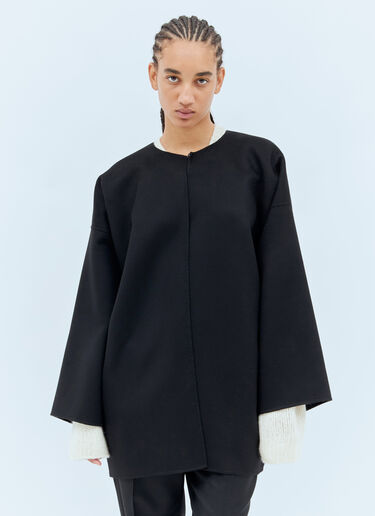 The Row Raj Cashmere Jacket Black row0257007