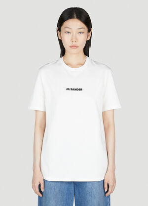 Jil Sander+ Logo T-Shirt White jsp0251020