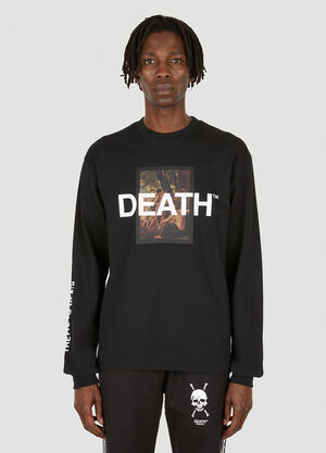 Death Cigarettes Chatsworth Long Sleeve T-Shirt 블랙 dec0146003