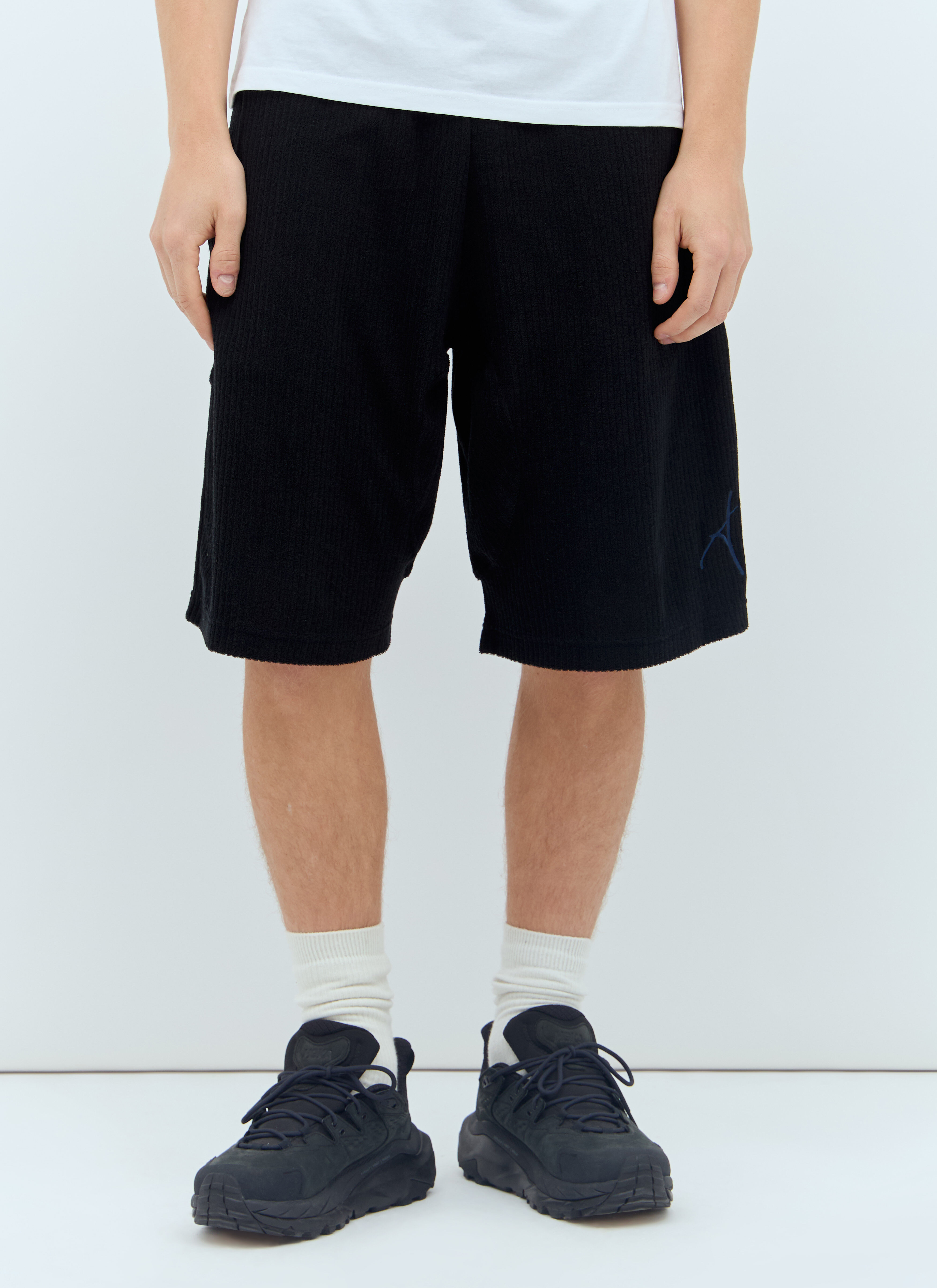 Acne Studios Oversized Shorts Black acn0157010