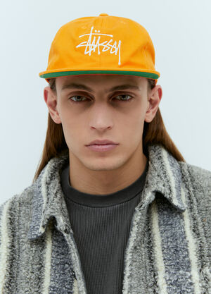 Stüssy Basic Strapback Baseball Cap Yellow sts0157008