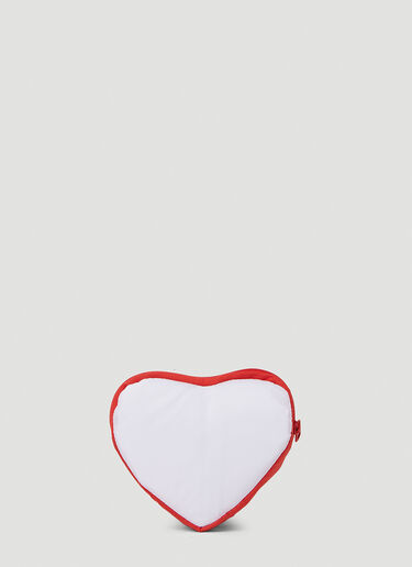 Human Made Packable Heart Tote Bag in White