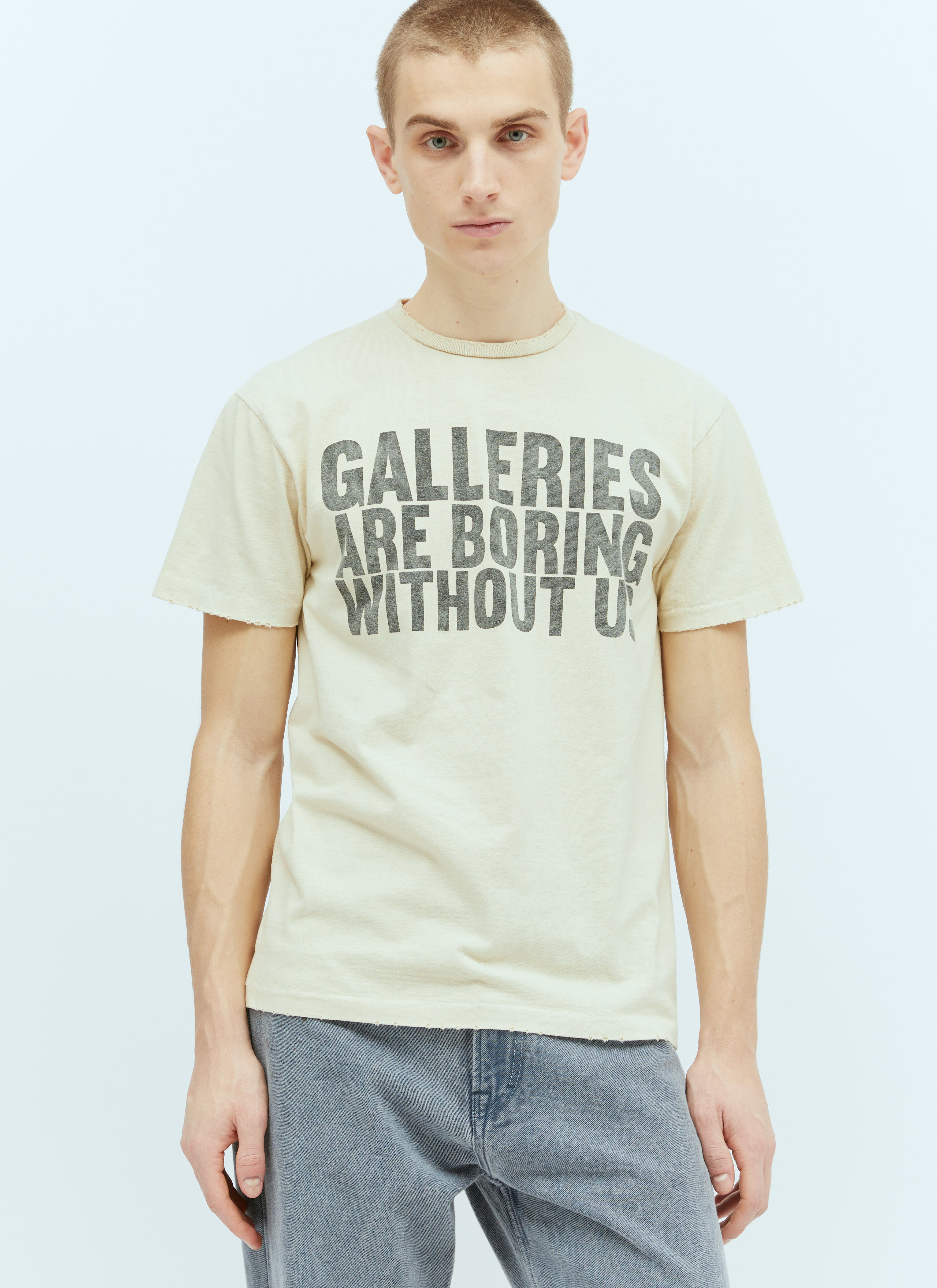 Gallery Dept. Boring Tシャツ ホワイト gdp0153039