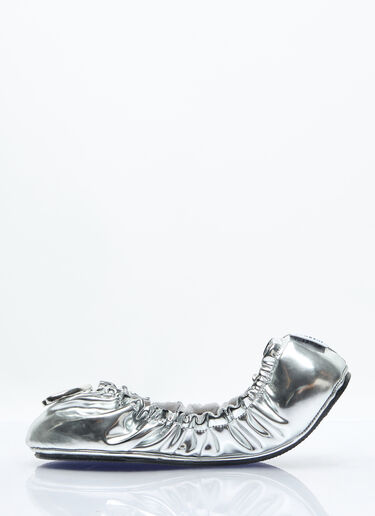 Rombaut Aura Ballerina Flats Silver rmb0258004