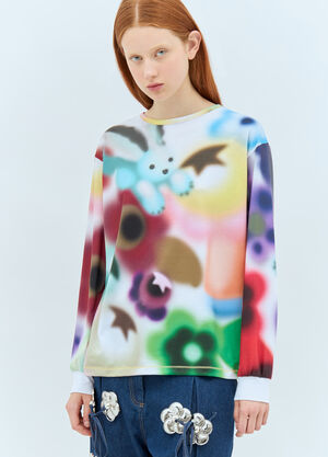 Entire Studios Printed Jersey Top 米色 ent0257016