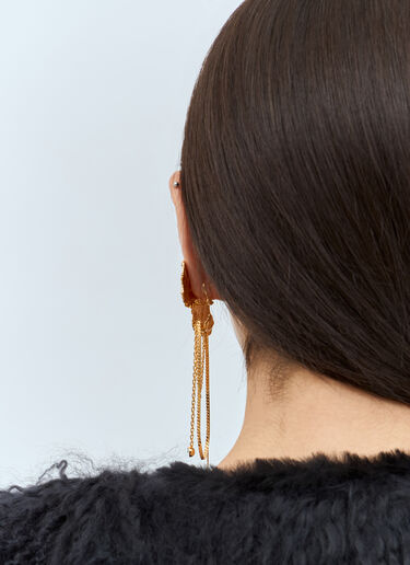 Chloé Flowers Earrings Gold chl0257037