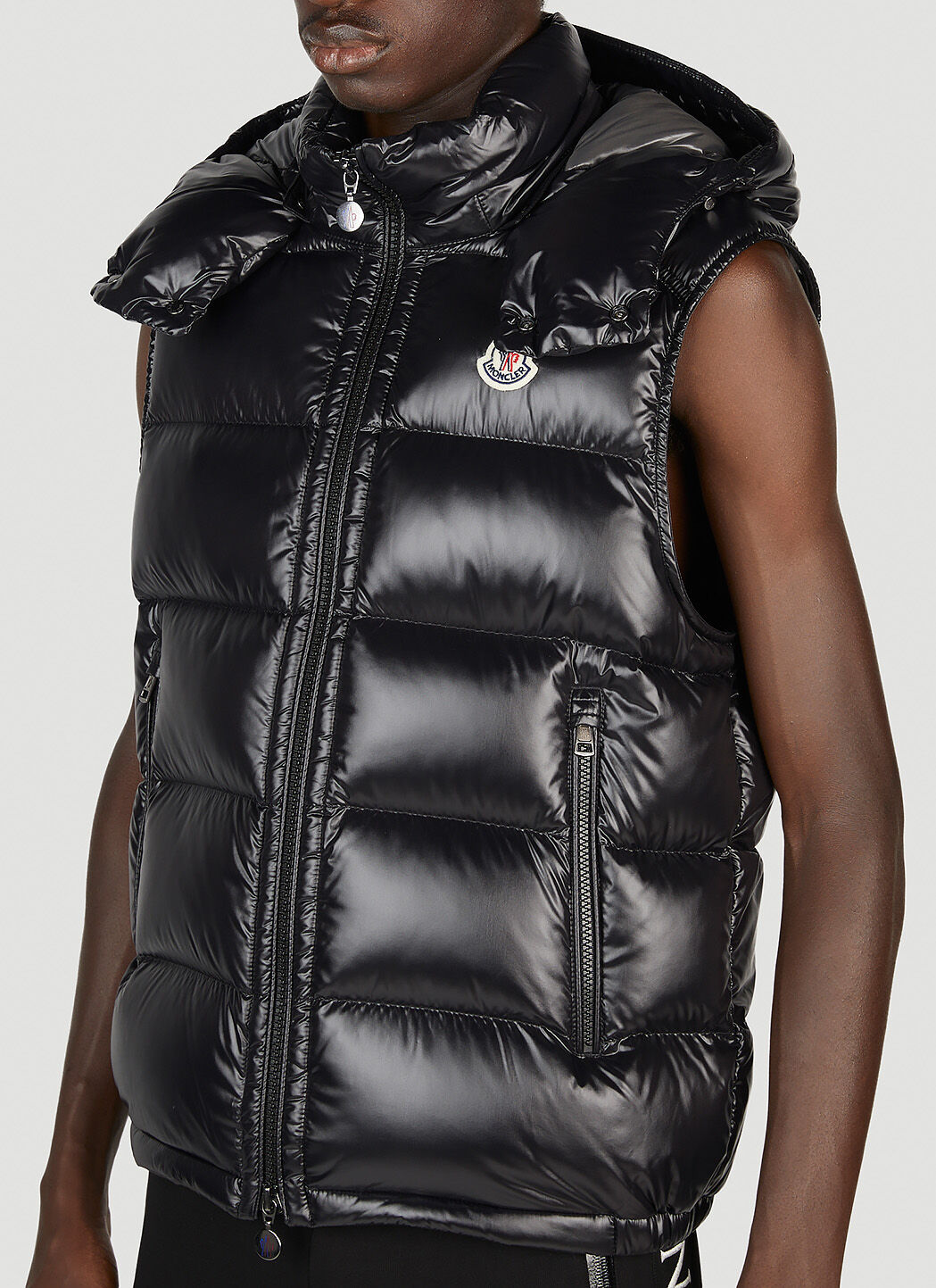 Moncler Bormes Gilet in Black | LN-CC®