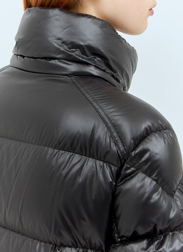 Moncler Cavettaz Long Down Coat Black mon0258020