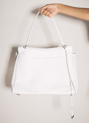 Balenciaga Rodeo Large Handbag White bal0257058