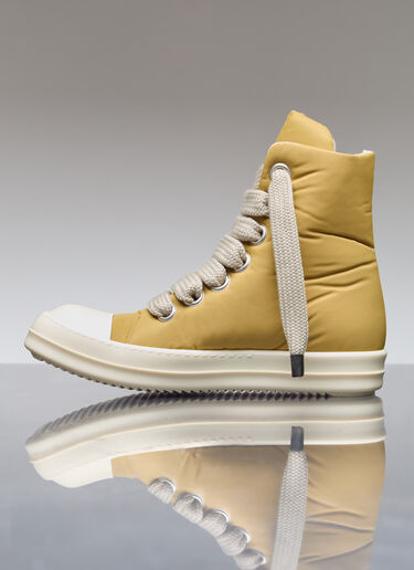 Rick Owens DRKSHDW Jumbo Lace Puffer Sneakers Yellow drk0156023