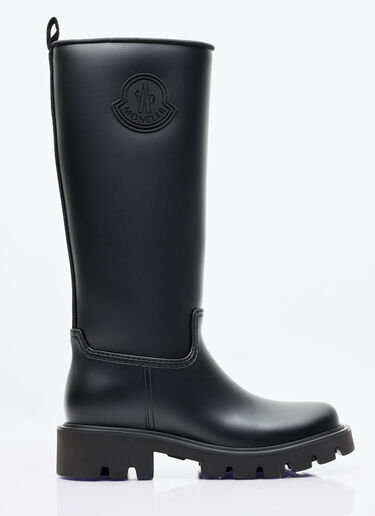 Moncler Kickstream High Rain Boots Black mon0257002