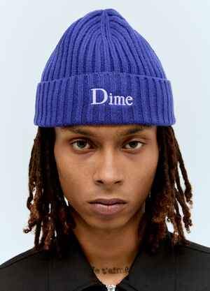 Dime Logo Emboidery Classic Beanie Hat Silver dmt0154028