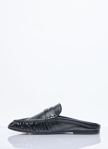 Saint Laurent Loafer Mules Black sla0257049