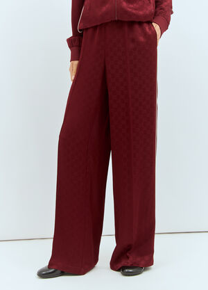 Gucci GG Jacquard Trackpants Red guc0257037