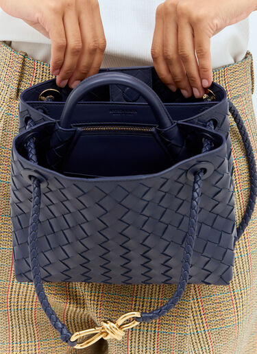 Bottega Veneta 스몰 안디아모 핸드백 블루 bov0257051