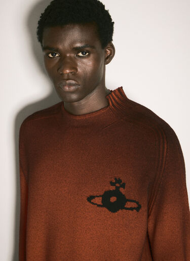 Vivienne Westwood Sean Sprayed Sweater Red vvw0158007