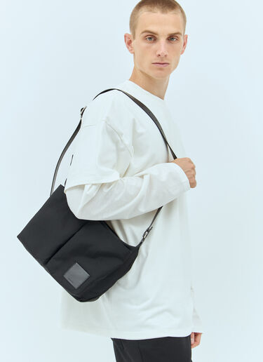 Jil Sander 파일럿 크로스바디 백 블랙 jil0157008