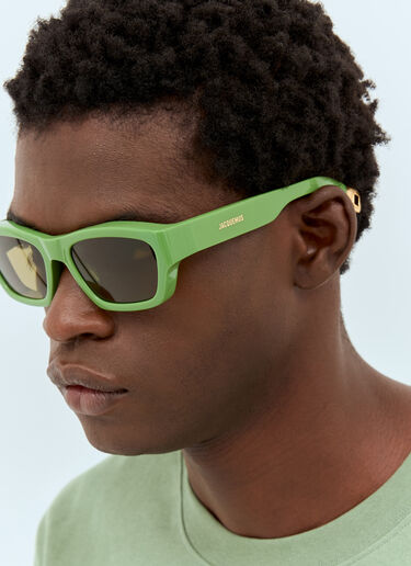 Jacquemus Les Lunettes Meridiano Sunglasses Green jas0158005