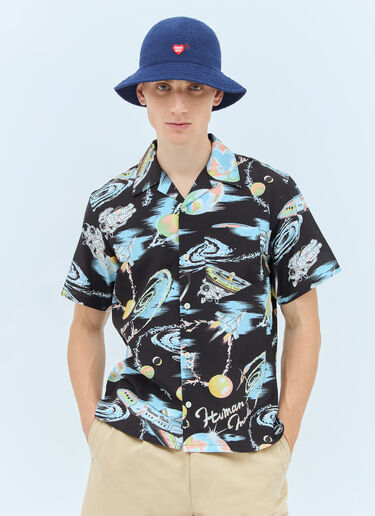 Human Made Pile Bucket Hat Navy hmd0156021